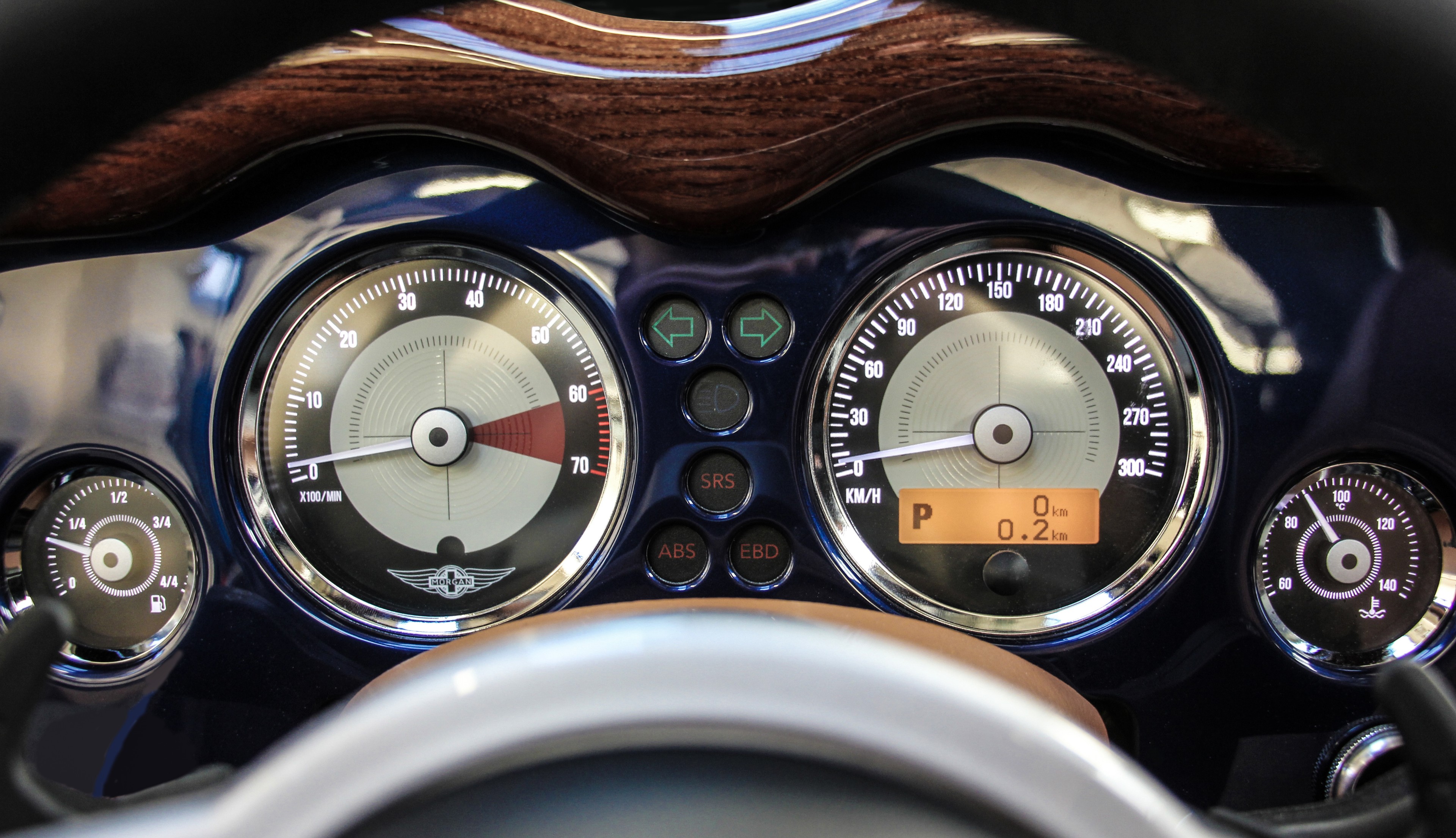 Morgan clocks and dials